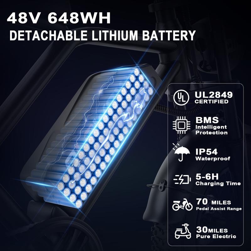 High Carbon Steel Off Road Electric Bike