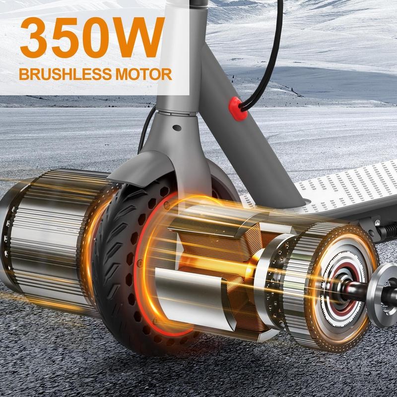 Foldable Electric Scooter with 350W Motor & App Control