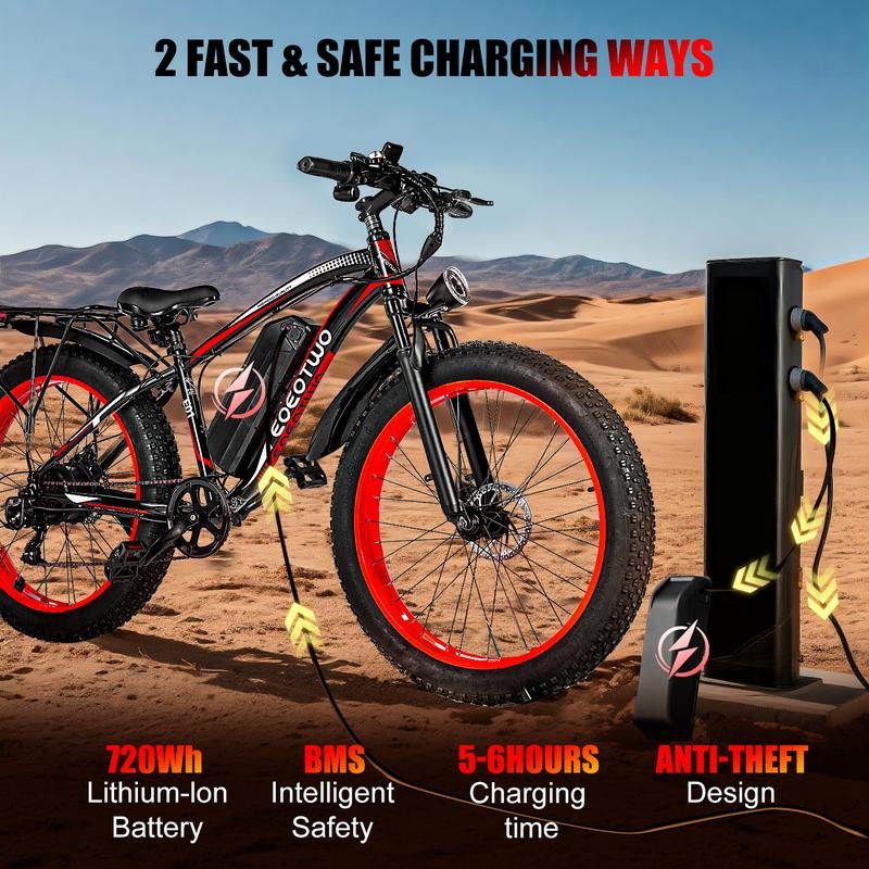 26 Inch All Terrain Electric Bike