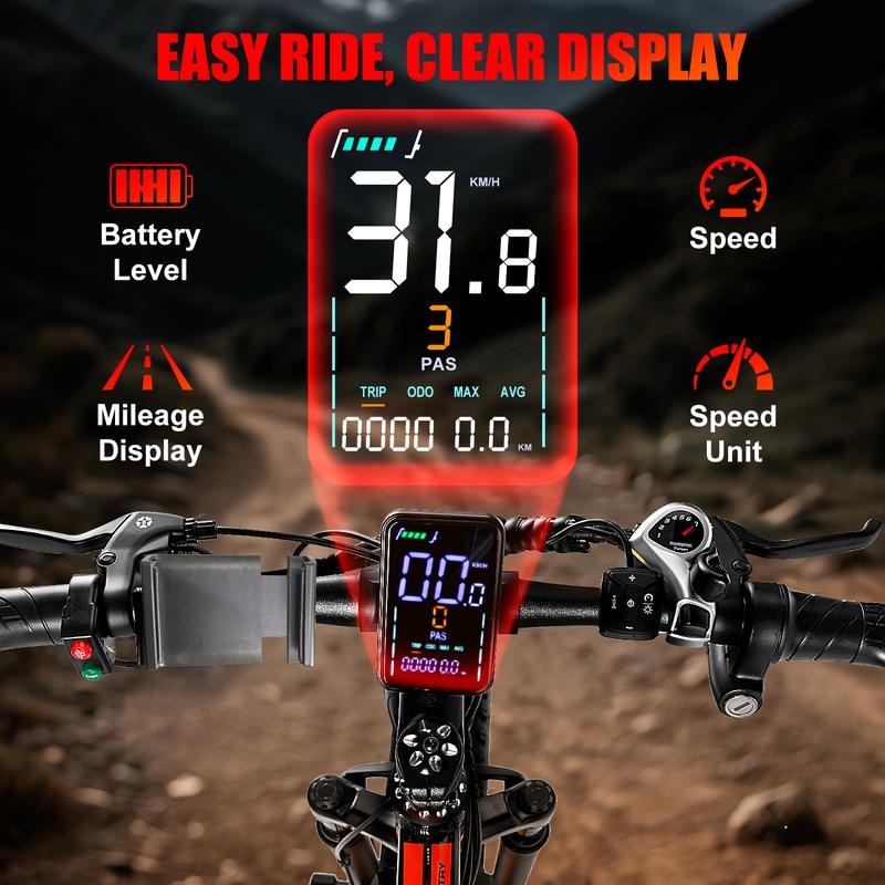 26 Inch All Terrain Electric Bike